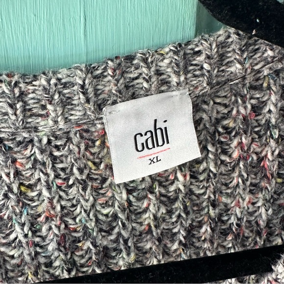 Cabi Gray Cardigan - XL - Picture 2 of 8